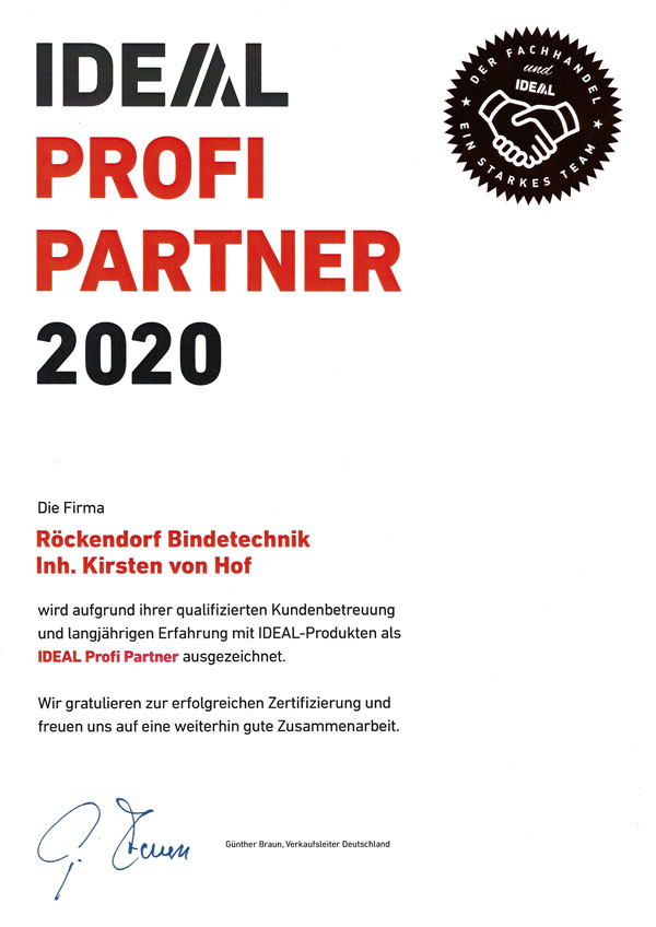 Ideal Profi-Partner 2020
